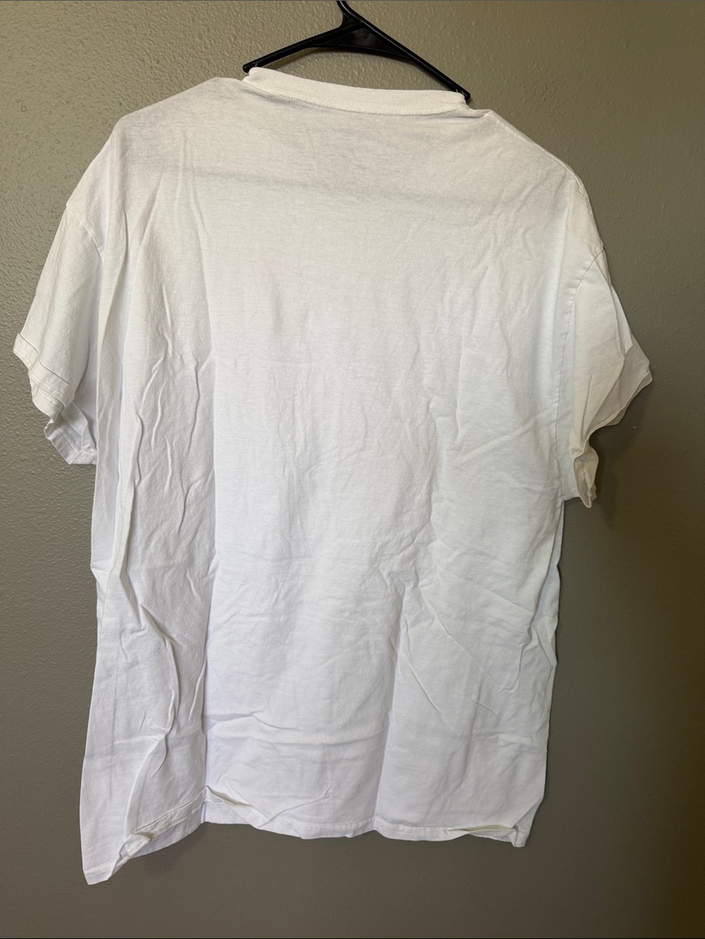 Men’s set of 10 Fruit of the Loom White Short Sleeve Crewneck T-Shirt - Picture 3 of 4